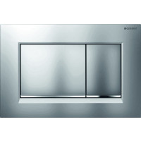 Produktbild för Geberit 115.883.JQ.1, Spolplatta, Röd, Krom, Geberit, 246 mm...