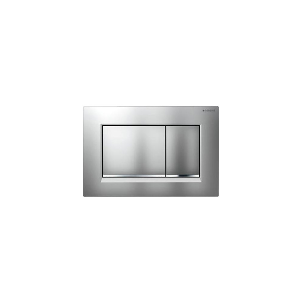 Produktbild för Geberit 115.883.JQ.1, Spolplatta, Röd, Krom, Geberit, 246 mm...