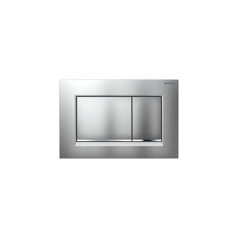 Produktbild för Geberit 115.883.JQ.1, Spolplatta, Röd, Krom, Geberit, 246 mm...