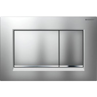 Produktbild för Geberit 115.883.JQ.1, Spolplatta, Röd, Krom, Geberit, 246 mm...