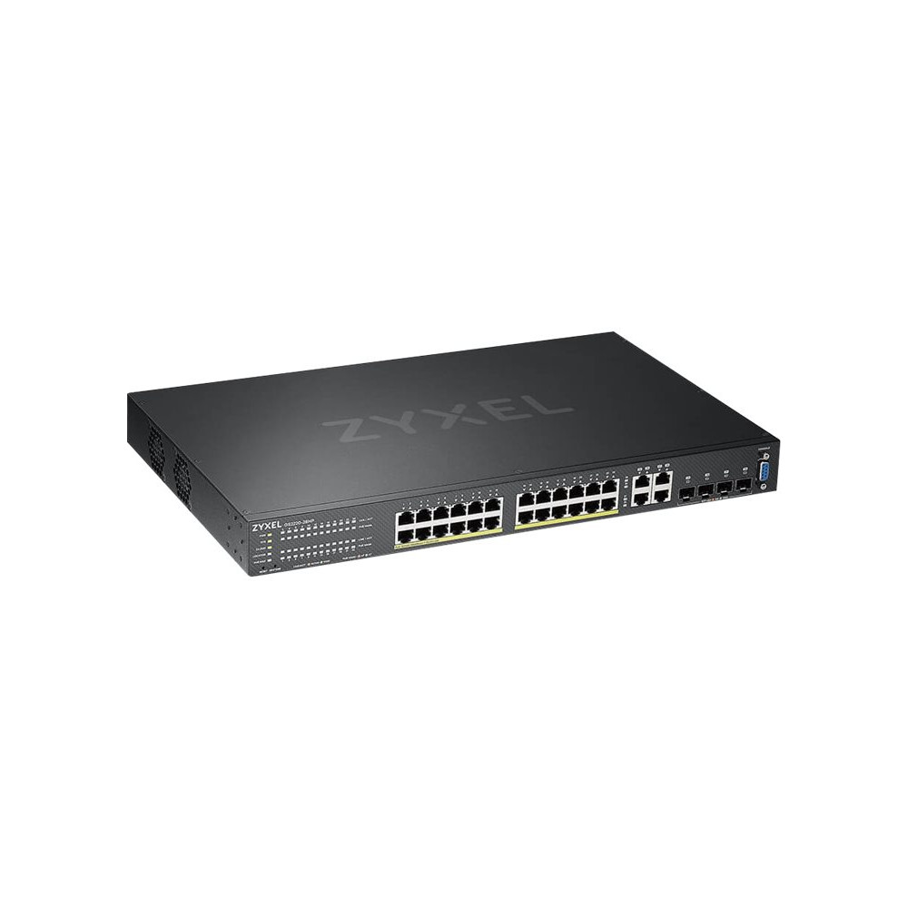 Produktbild för Zyxel GS2220-28HP - switch - 24 portar - Administrerad - rackmonterbar
