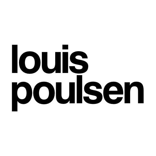 LOUIS POULSEN Strålkastare LED 3000K, V2, halvskärmad, klar, aluminiumfärg...