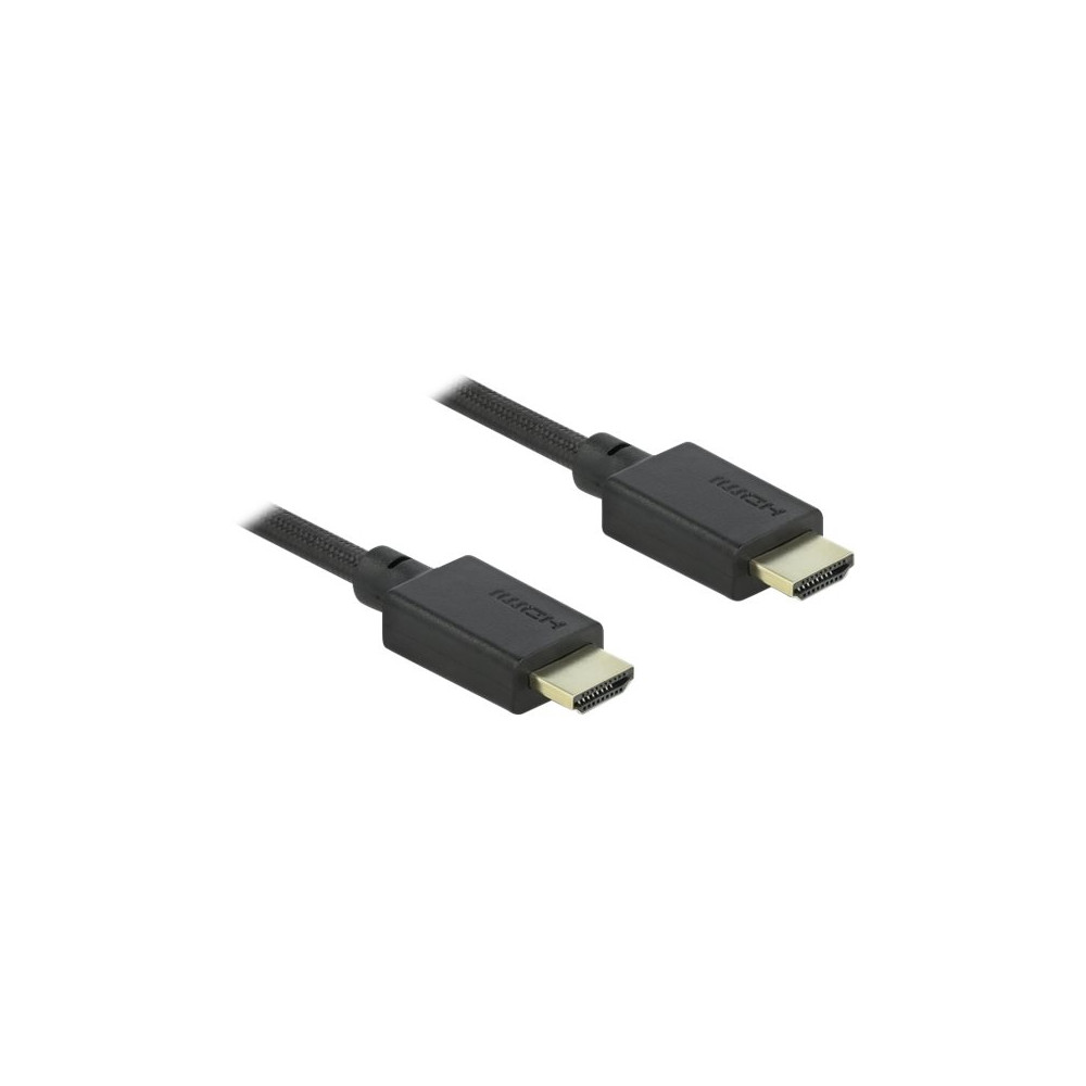 Produktbild för Delock HDMI-kabel med Ethernet - 2.5 m