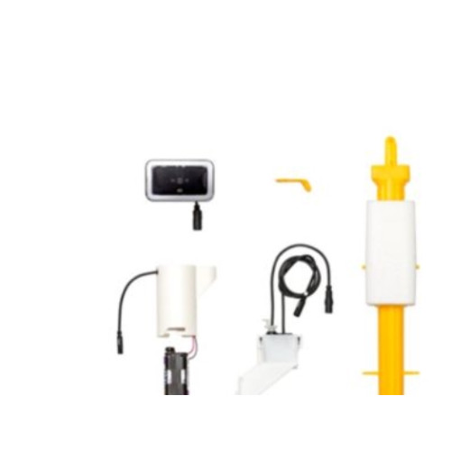 GEBERIT Ifo Spira sensorsats 395 x 360 x 110 mm med batteri vit plas...