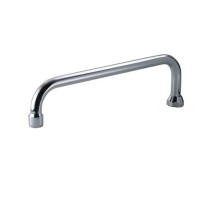 Produktbild för Förkromad universal U-koppling 3/4" x 400 mm med övergång DN...