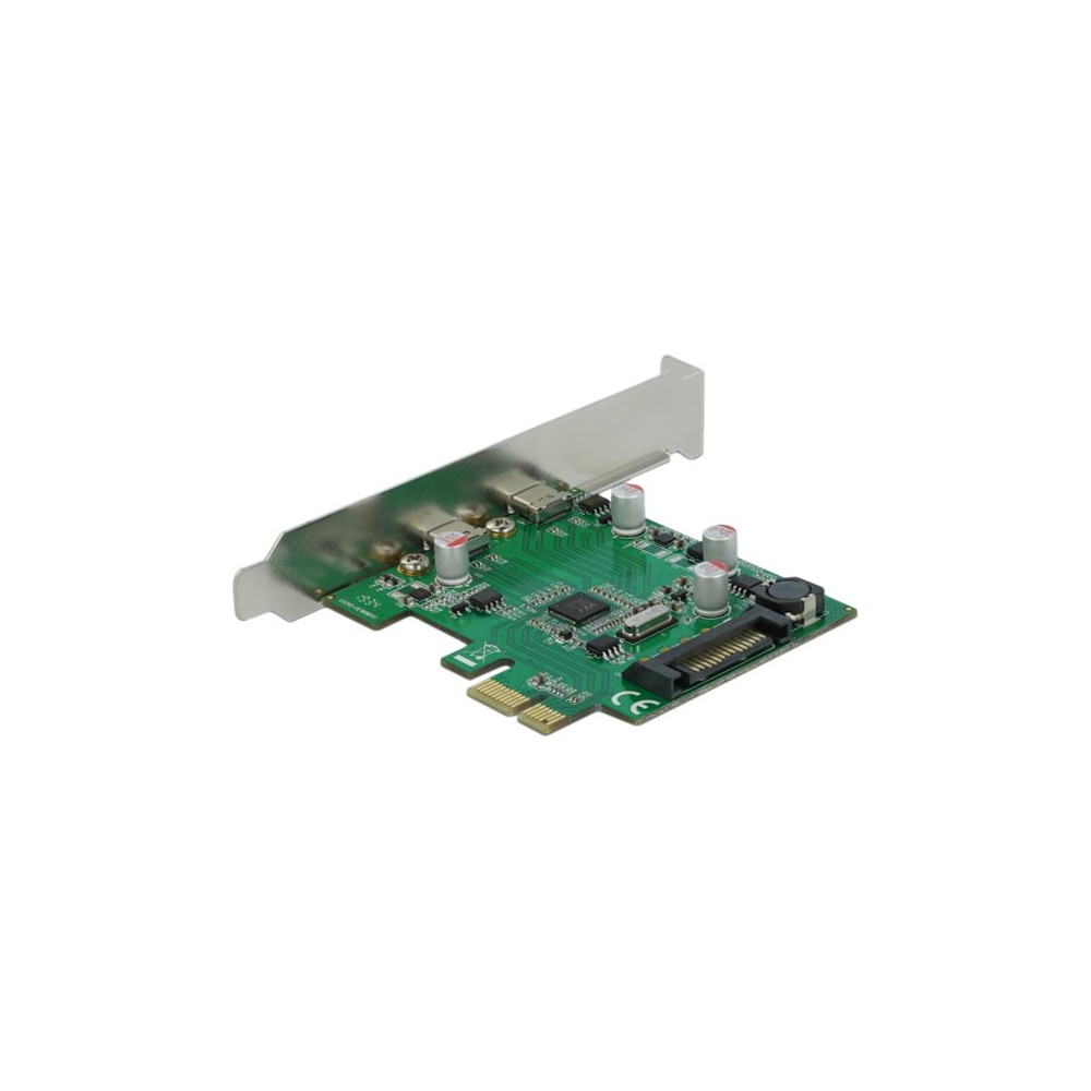 Produktbild för Delock - USB-adapter - PCIe 2.0 - USB-C 3.2 Gen 1 x 2
