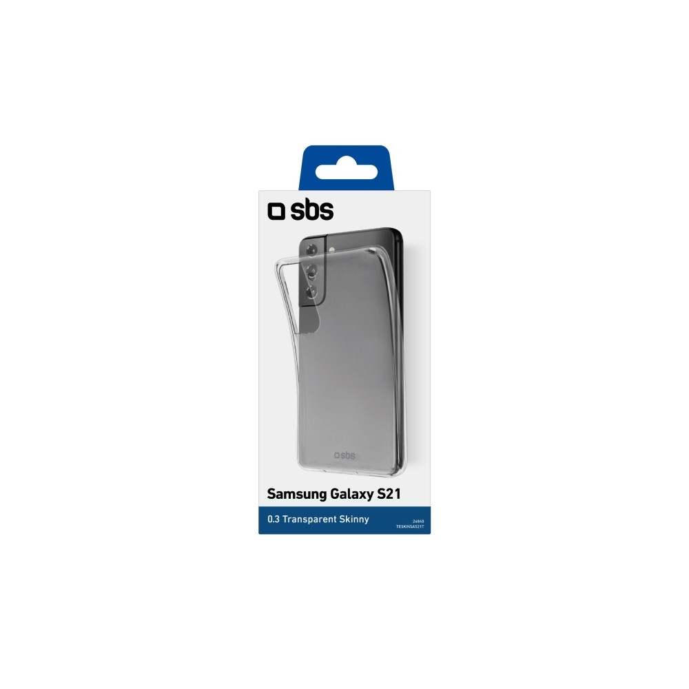 Produktbild för SBS TESKINSAS21T, Omslag, Samsung, Galaxy S21, 15,8 cm (6.2"...