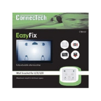 Produktbild för Connectech CTB0107, 25 kg, 200 x 200 mm, 400 x 400 mm, Svart