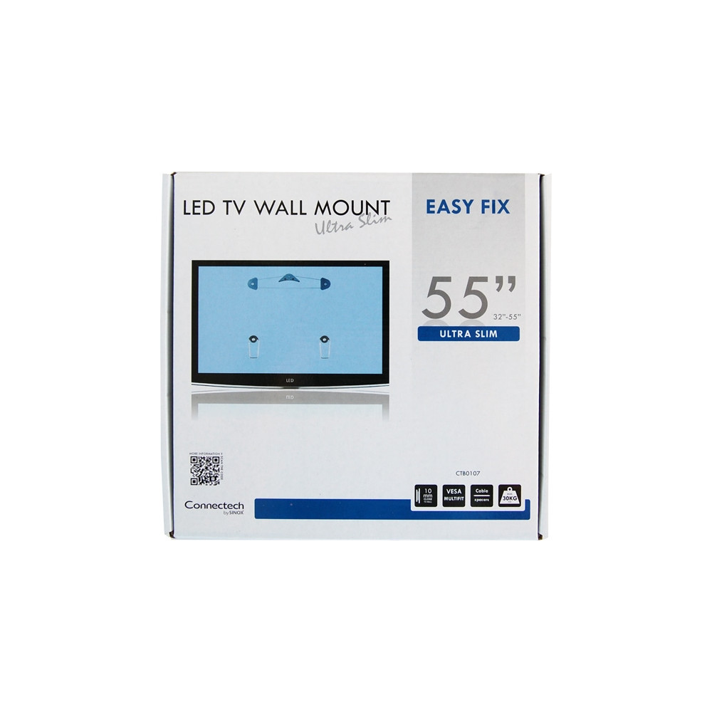 Produktbild för Connectech CTB0107, 25 kg, 200 x 200 mm, 400 x 400 mm, Svart