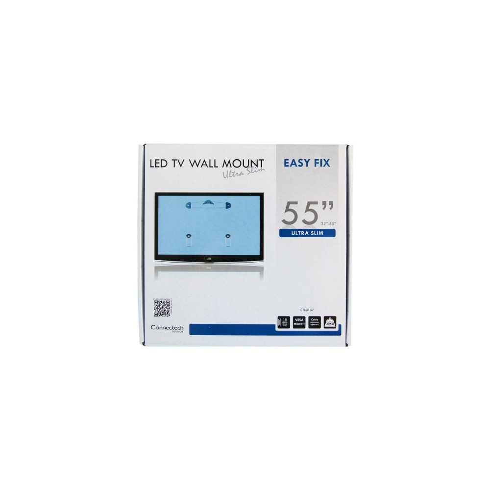 Produktbild för Connectech CTB0107, 25 kg, 200 x 200 mm, 400 x 400 mm, Svart