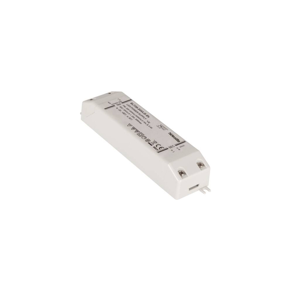 Produktbild för DC-transformator för 24V LED-ljuskällor, en utgång, belastni...