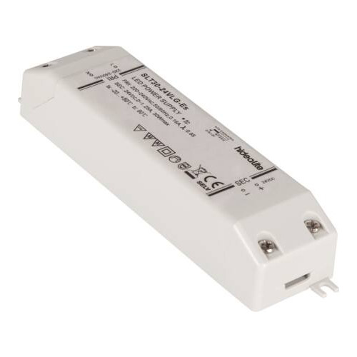 Solar Plus DC-transformator för 24V LED-ljuskällor, en utgång, belastni...