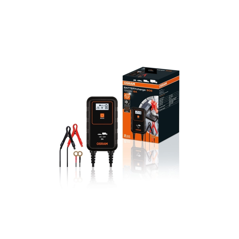 Produktbild för Osram BatteryCharge 908 Batteriladdare