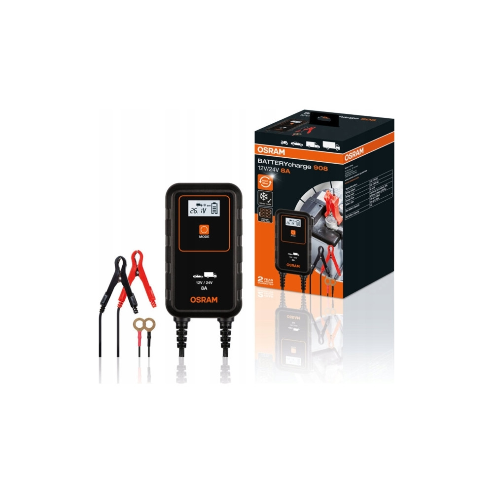 Produktbild för Osram BatteryCharge 908 Batteriladdare