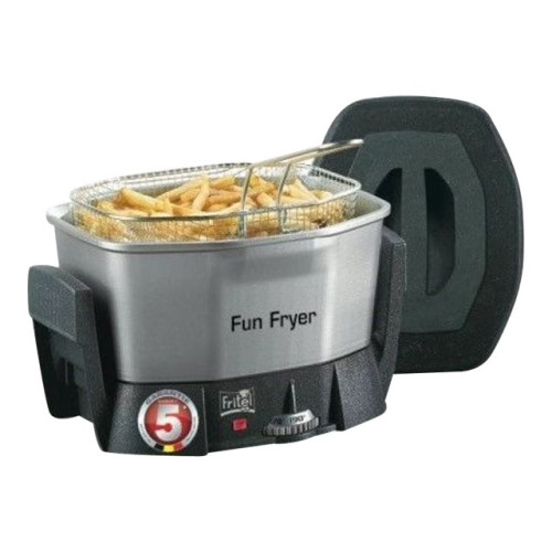 Fritel FRITEL Starter FF 1200 Fun Fryer - fritös - svart/grå/silver