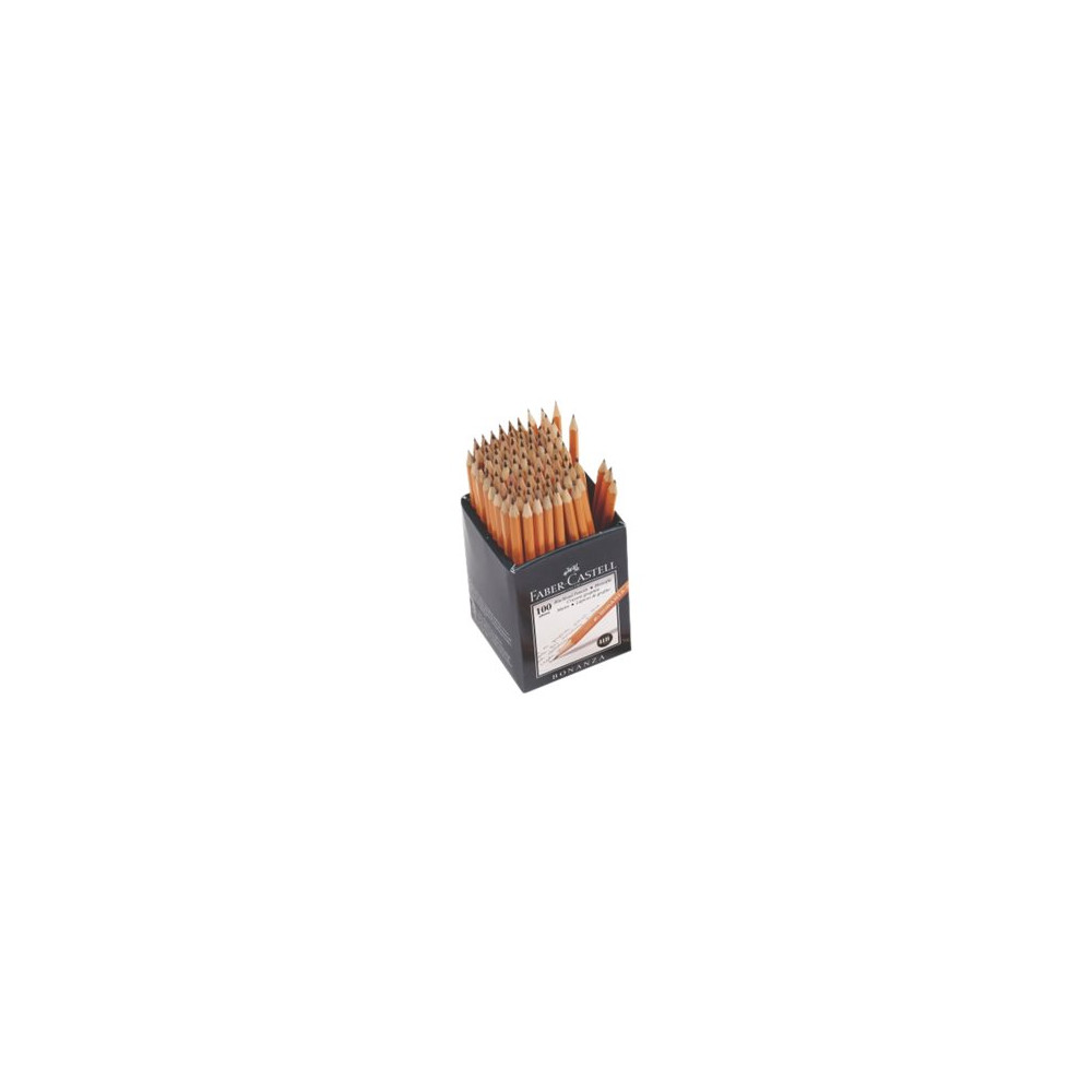 Produktbild för Faber-Castell - penna - HB (paket om 100)