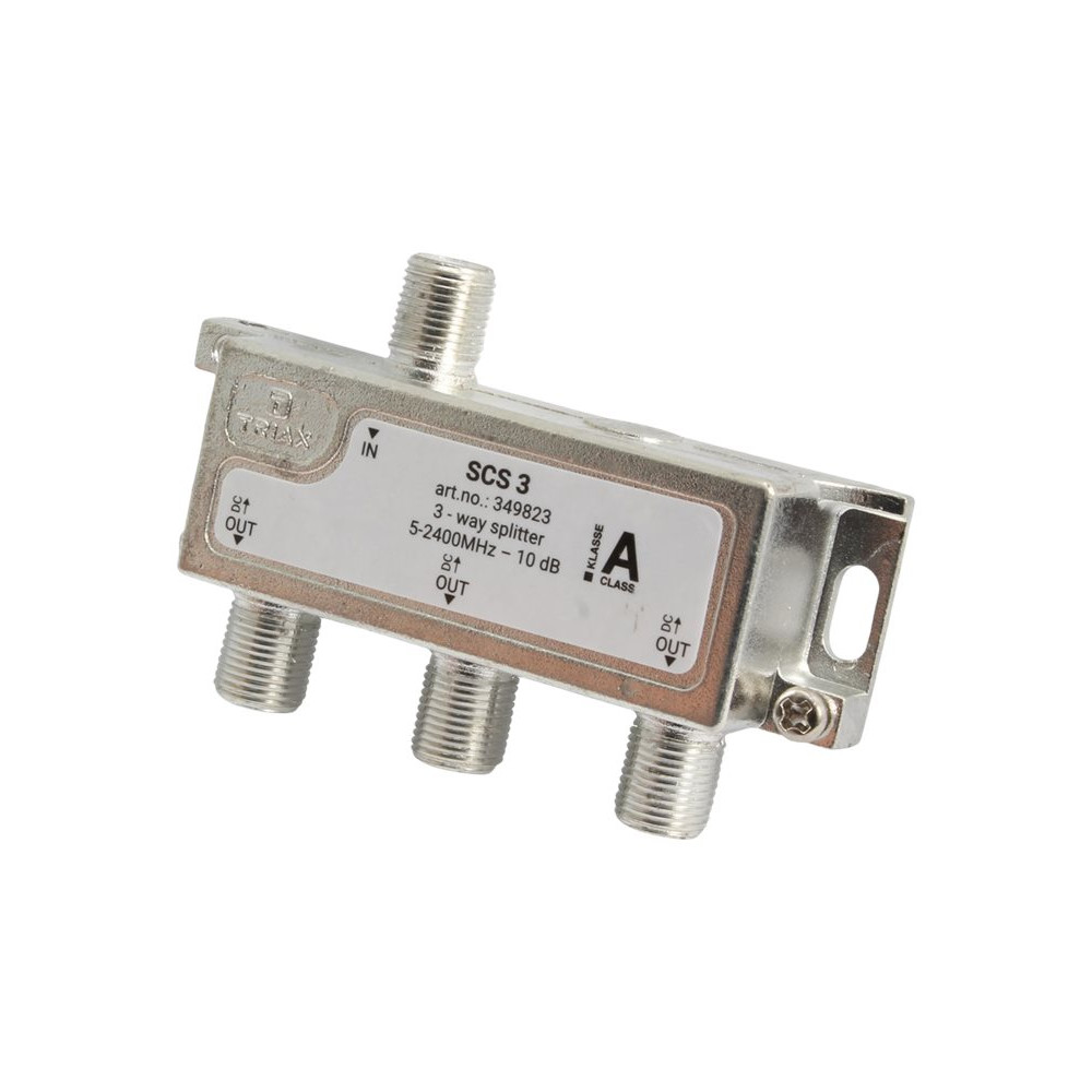 Produktbild för Triax SCS 3 - RF-linjedelare för MATV distribution systems - DC passthrough