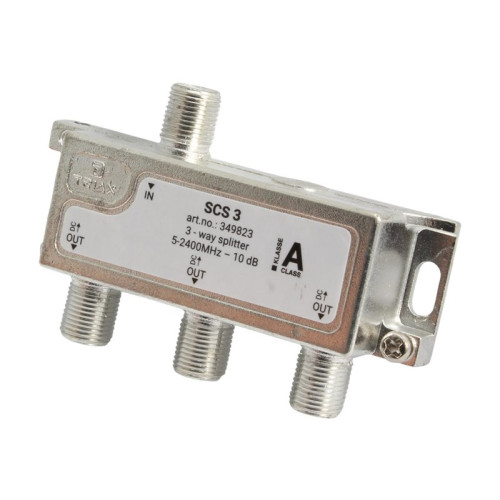 Triax Triax SCS 3 - RF-linjedelare för MATV distribution systems - DC passthrough