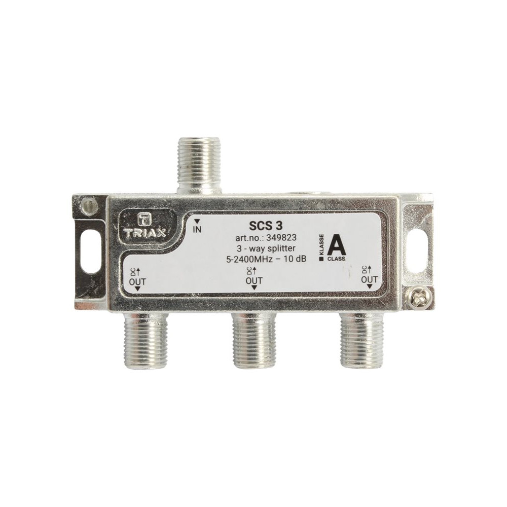 Produktbild för Triax SCS 3 - RF-linjedelare för MATV distribution systems - DC passthrough