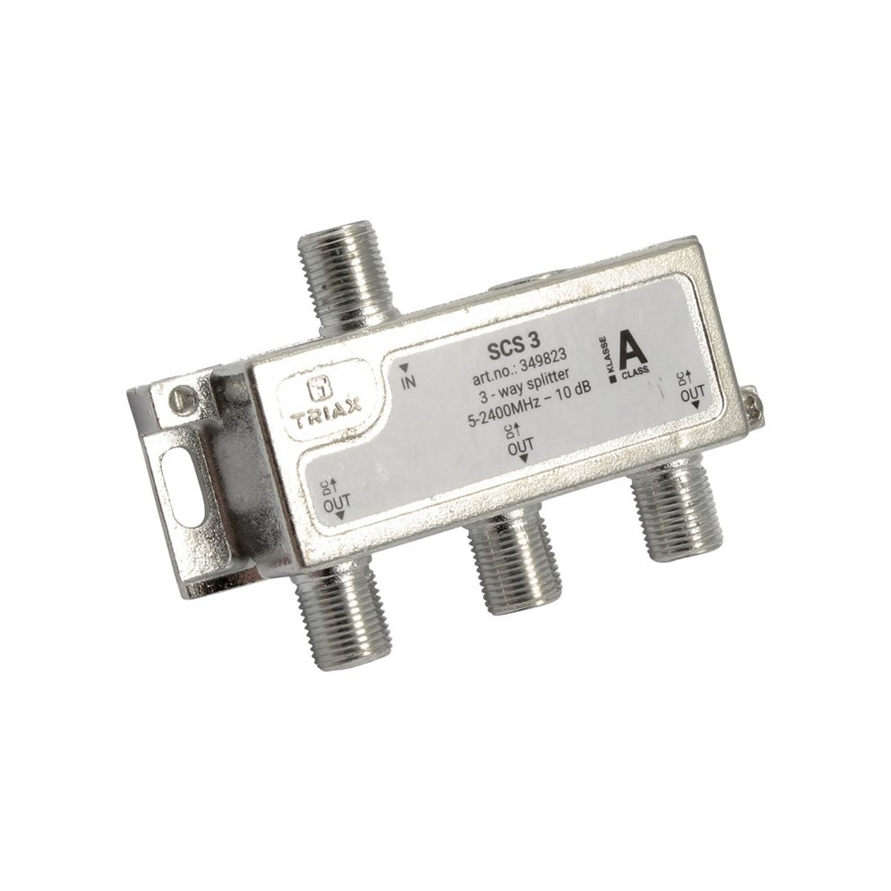 Produktbild för Triax SCS 3 - RF-linjedelare för MATV distribution systems - DC passthrough