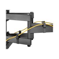 Produktbild för Goobay Pro Fullmotion XL konsol - fullständig rörelse - för platt panel - svart