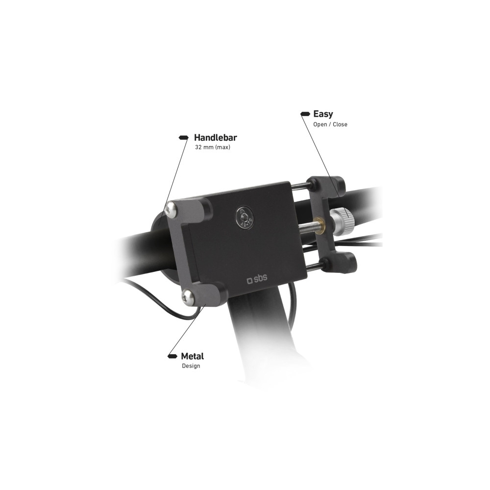 Produktbild för SBS TEERIDEMETAL, Mobiltelefon / smartphone, Passiv hållare,...