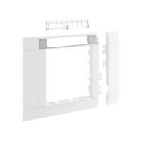 Produktbild för Hager GR0802A9016, Vit, Plast, Vanlig, Hager, 80 mm, 1 styck
