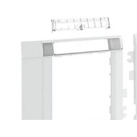 Produktbild för Hager GR0802A9016, Vit, Plast, Vanlig, Hager, 80 mm, 1 styck