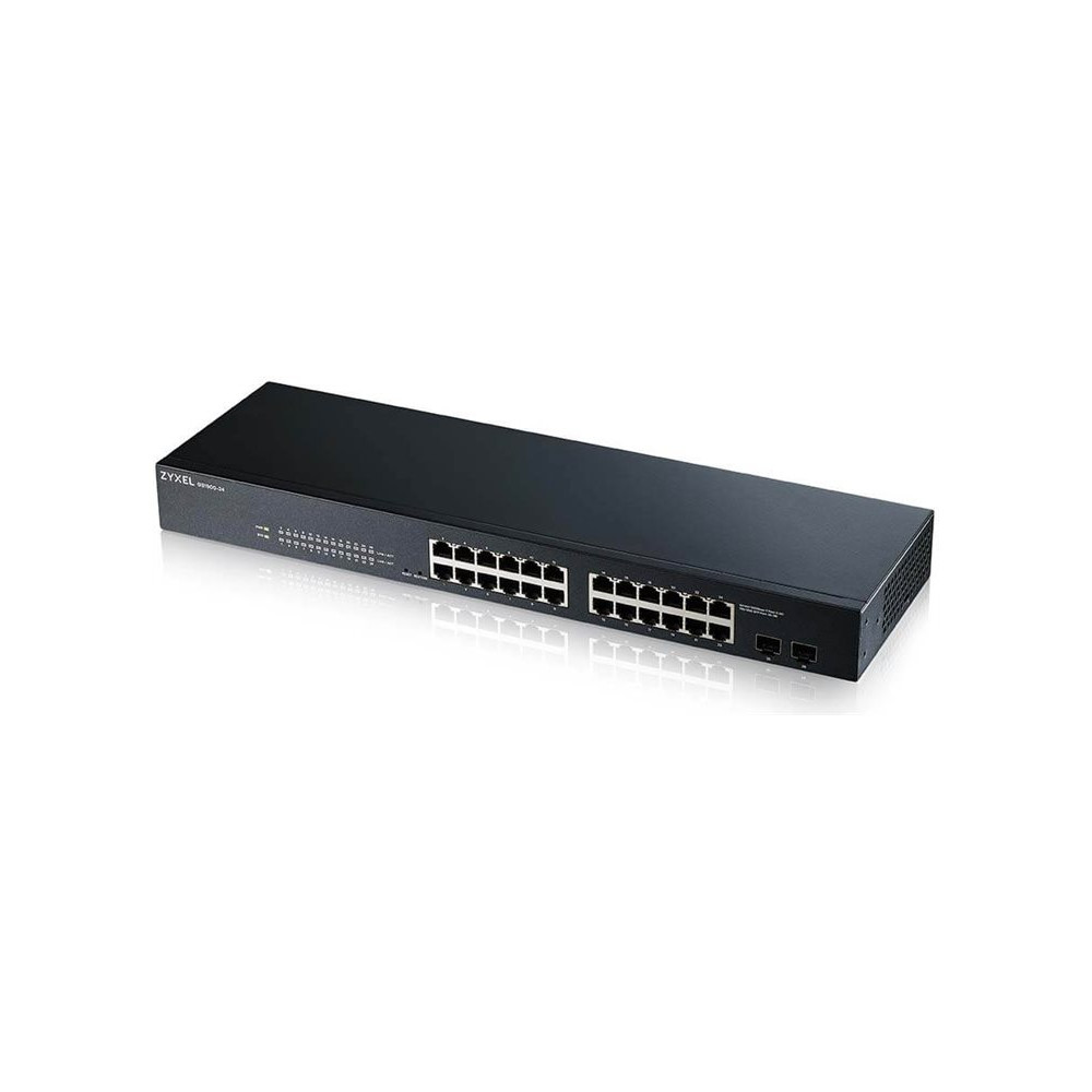 Produktbild för Zyxel GS1900-24 - switch - 24 portar - smart - rackmonterbar