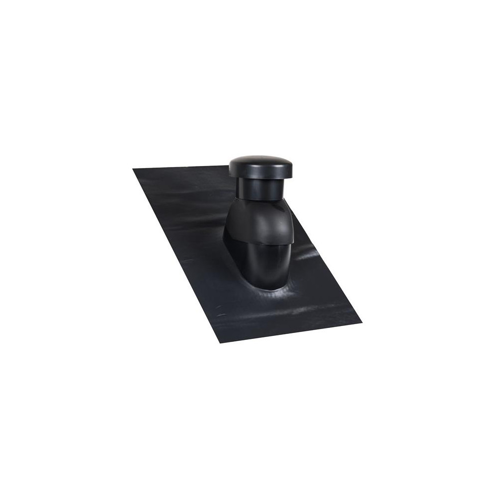 Produktbild för Universellt ventilationshuv 125 med monterad Sabetoflex bekl...