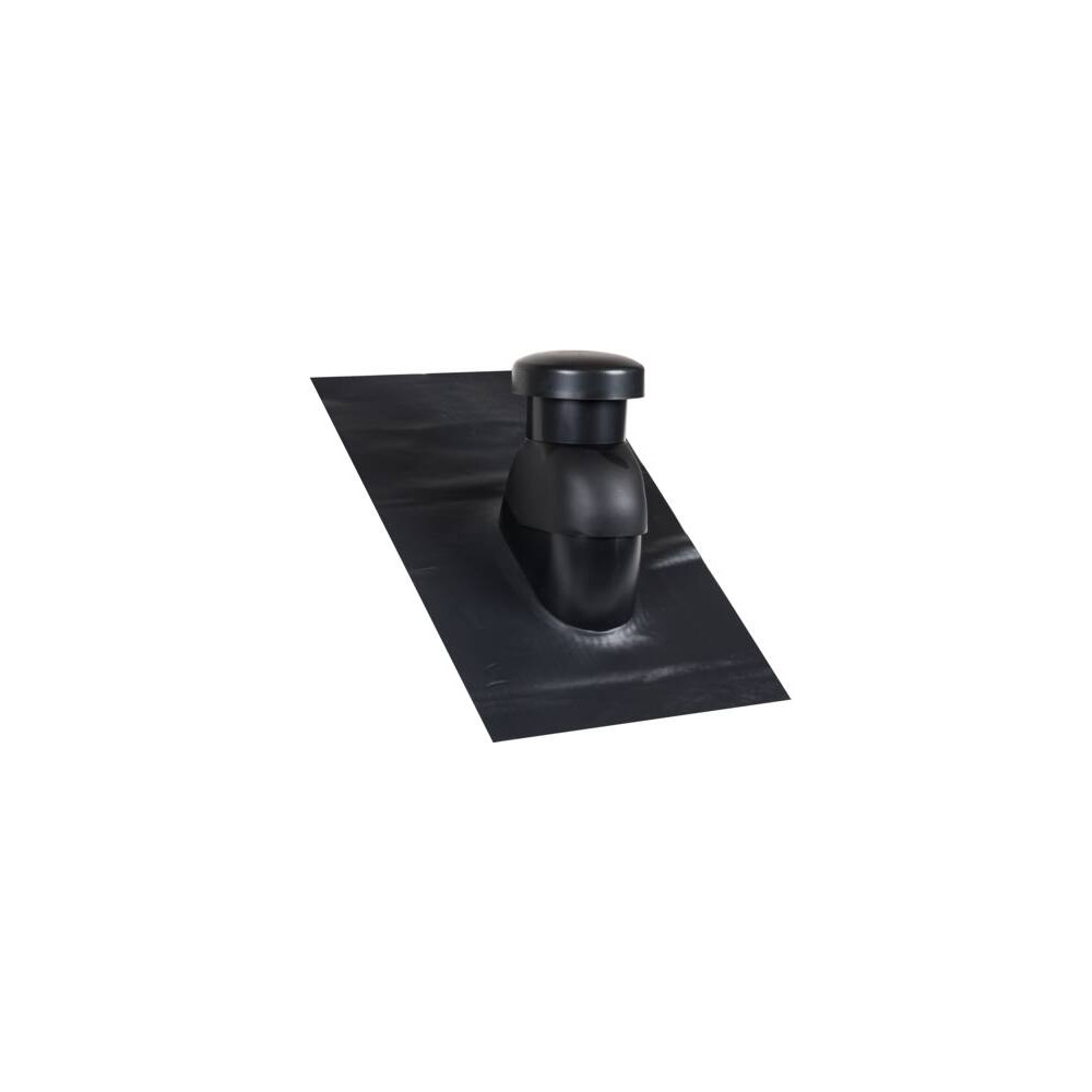 Produktbild för Universellt ventilationshuv 125 med monterad Sabetoflex bekl...