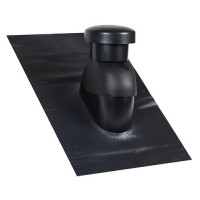 Produktbild för Universellt ventilationshuv 125 med monterad Sabetoflex bekl...
