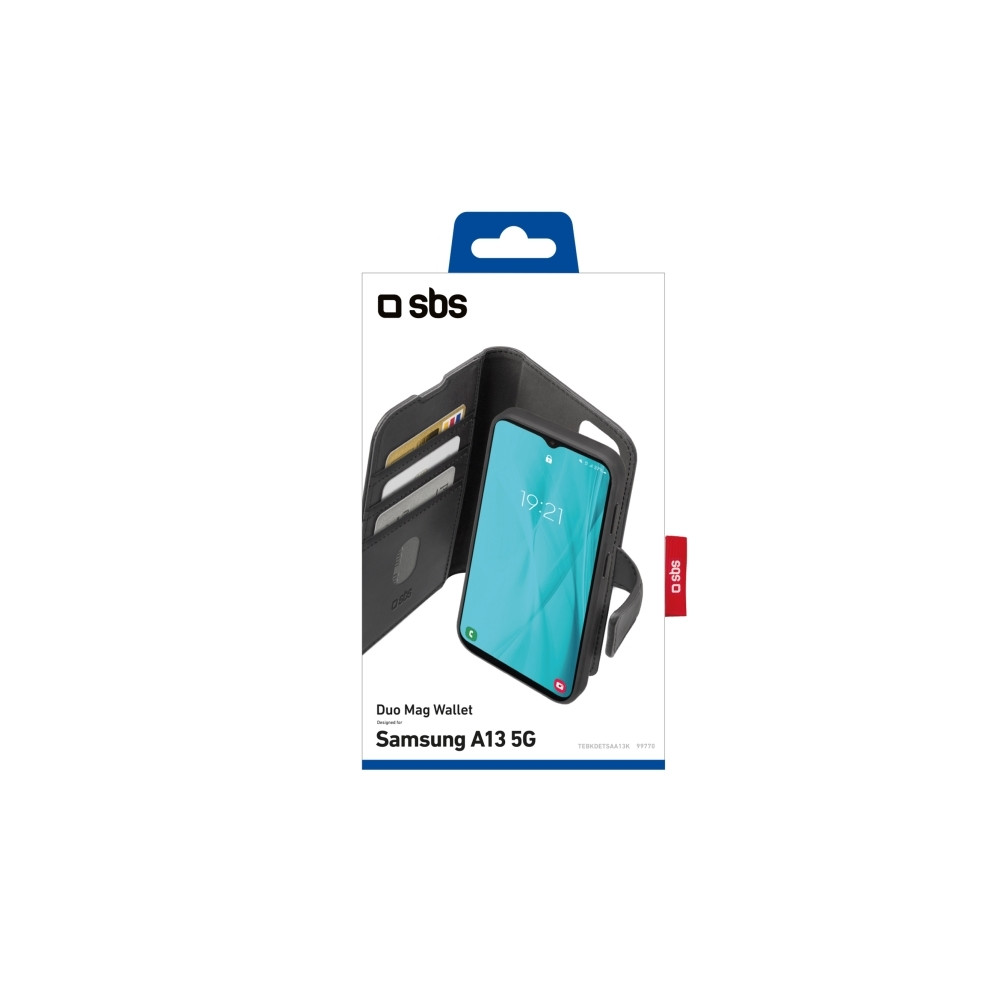 Produktbild för SBS TEBKDETSAA13K, Plånbok, Samsung, Samsung Galaxy A13 5G,...