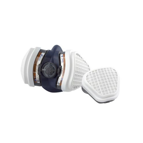 OTTO SCHACHNER Halvmask GVS Elipse A2-P3 RD