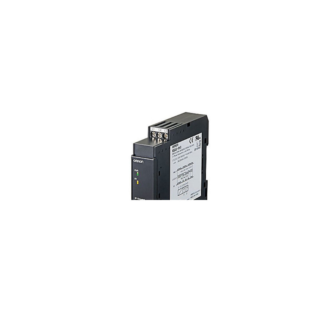 Produktbild för OMRON fasföljarrelä 200-480V AC mätområde 200-240V AC 2 CO s...