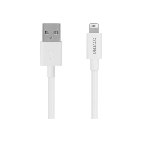Deltaco DELTACO Lightning-kabel - 2 m