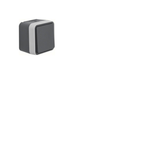 fix-pro FIX-PRO dubbel vägguttag Ocean IP44 horisontellt m. lock och...