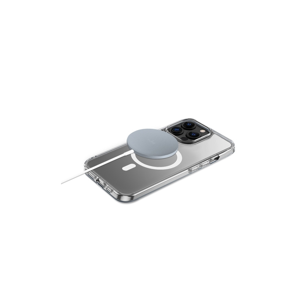 Produktbild för PURO CUSBCMAG1LBLUE, inomhus, USB, Trådlös laddning, 1 m, Bl...