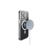 Produktbild för PURO CUSBCMAG1LBLUE, inomhus, USB, Trådlös laddning, 1 m, Bl...