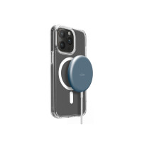 Produktbild för PURO CUSBCMAG1LBLUE, inomhus, USB, Trådlös laddning, 1 m, Bl...