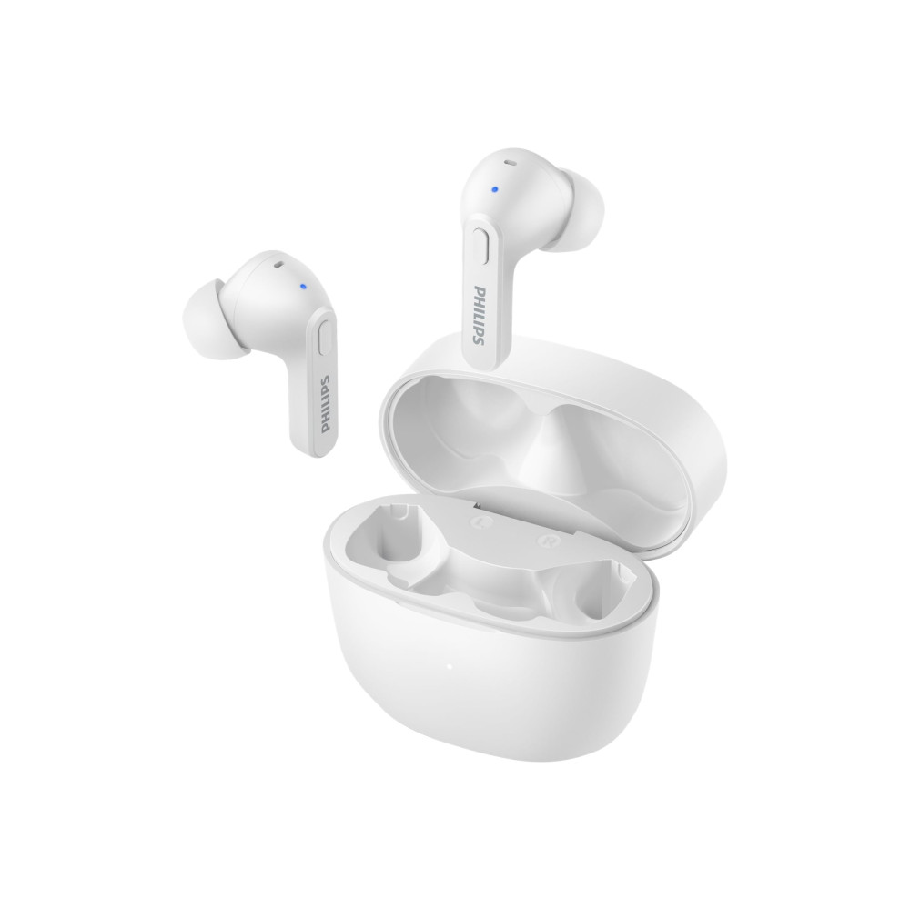 Produktbild för Philips TAT2206WT - True wireless-hörlurar med mikrofon