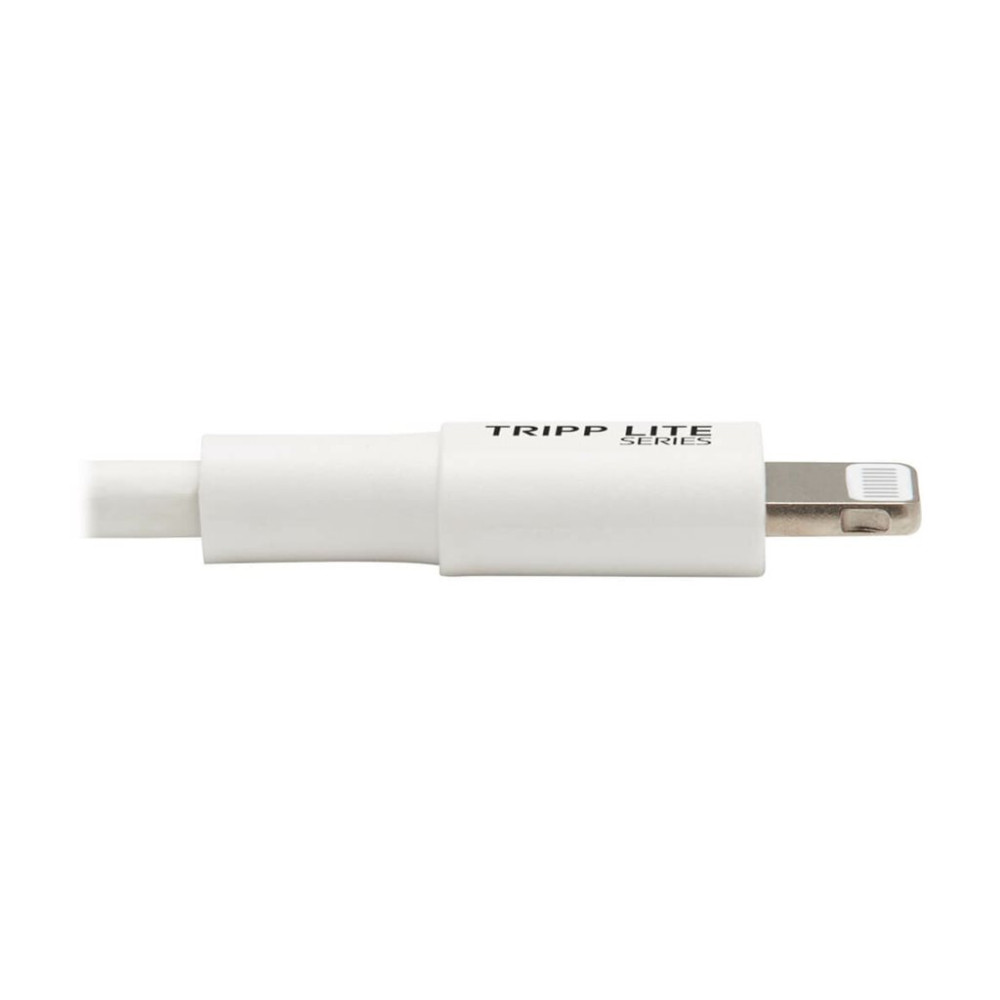 Produktbild för Eaton Tripp Lite Series USB-C to Lightning Sync/Charge Cable (M/M), MFi Certified, White, 3 ft. (0.9 m) - USB-kabel - USB-C till Lightning - 90 cm
