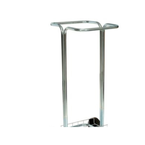 Abena Soptunna med hjul 100 L – galvaniserat stål, 93,5x44x42 cm f...