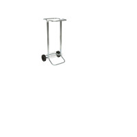 Produktbild för Soptunna med hjul 100 L – galvaniserat stål, 93,5x44x42 cm f...