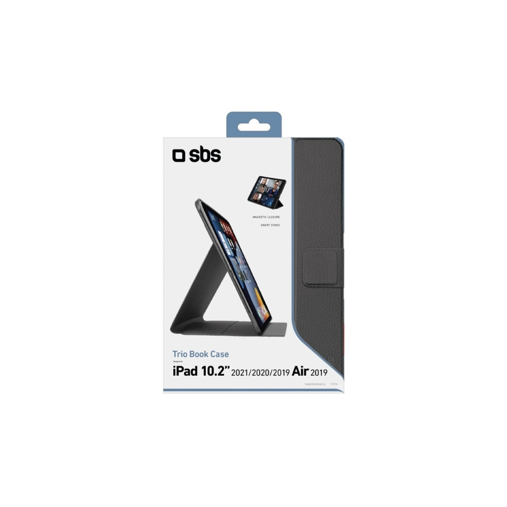 Produktbild för SBS TABKPROIPAD21K, Folio, Apple, iPad 10.2" 2019 iPad 10.2"...