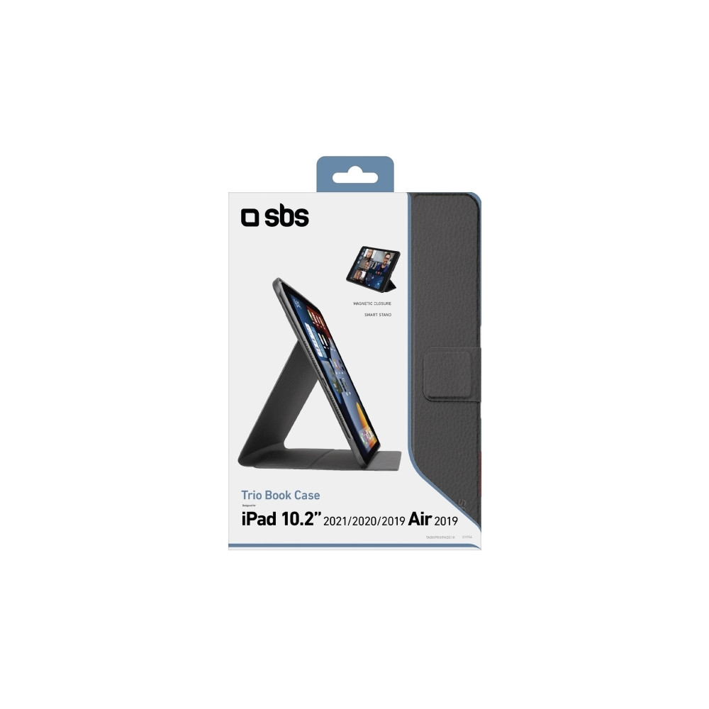 Produktbild för SBS TABKPROIPAD21K, Folio, Apple, iPad 10.2" 2019 iPad 10.2"...