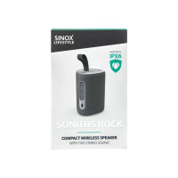 Produktbild för Sinox SXL4021, 6 W, Trådlös, 10 m, Bärbar monohögtalare, Grå...
