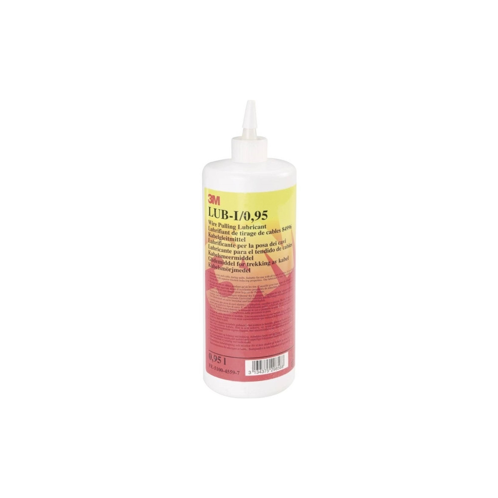 Produktbild för 3M WireLub-I 0,95. Kabelsmøremiddel uden silikone 0.95 l. i...