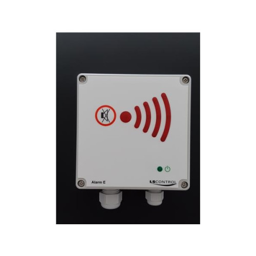LS CONTROL LS CONTROL larm E (ES1098) med ljus- och ljudsignal för vent...