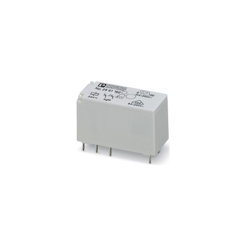 Produktbild för PHOENIX CONTACT Plug-in mini effektrelä, med strömkontakt, 2...